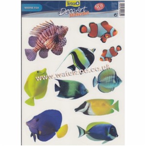 Tetra Decoart Sticker Set Marine Fish
